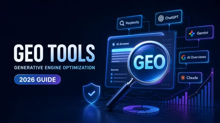 AI search optimization tools for GEO, tracking citations, visibility, and presence across generative engines like ChatGPT, Gemini, and Perplexity